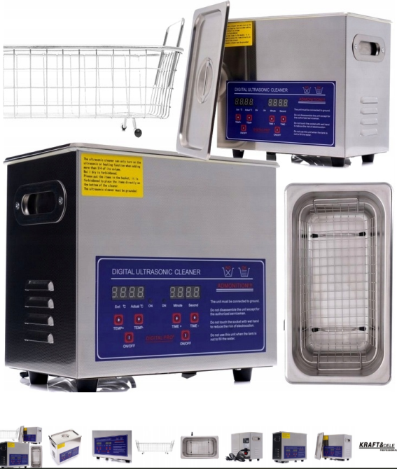 Ультразвуковий очисник KraftDele KD448 3,2 л (Польща) Київ - фото 1