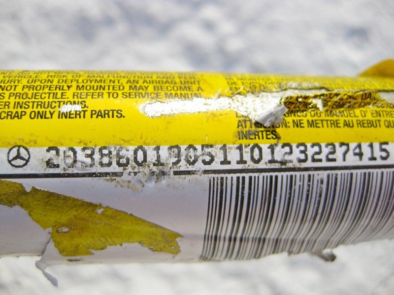 Mercedes-Benz  A2038601905 Ліва стельова подушка безпеки CL203 Sportcoupe С203 Одеса - фото 4