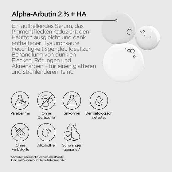 Сироватка REVOX B77 Just Alpha Arbutin 2% + HA 30 мл прозора від пігментації освітлююча зволожуюча для обличчя та тіла крем від Київ