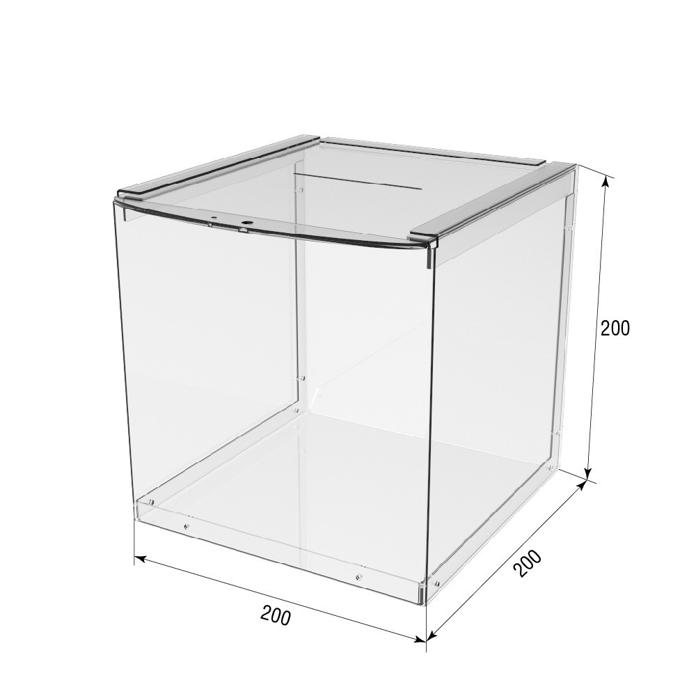 Ящик для пожертвований EKOSTAR 200х200х200 Киев - изображение 3