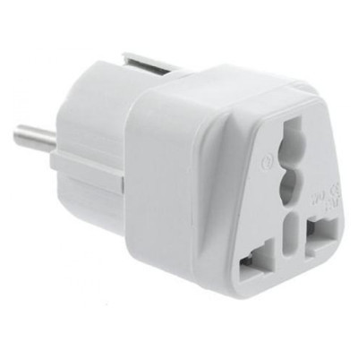 Перехідник UK to EU 220V white Armorstandart (ARM11569) Вінниця - фото 1