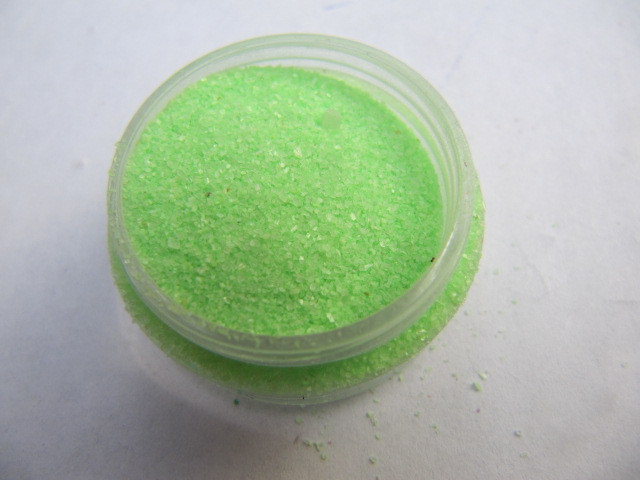 Бархатный песок салатовый 5г Киев - изображение 1
