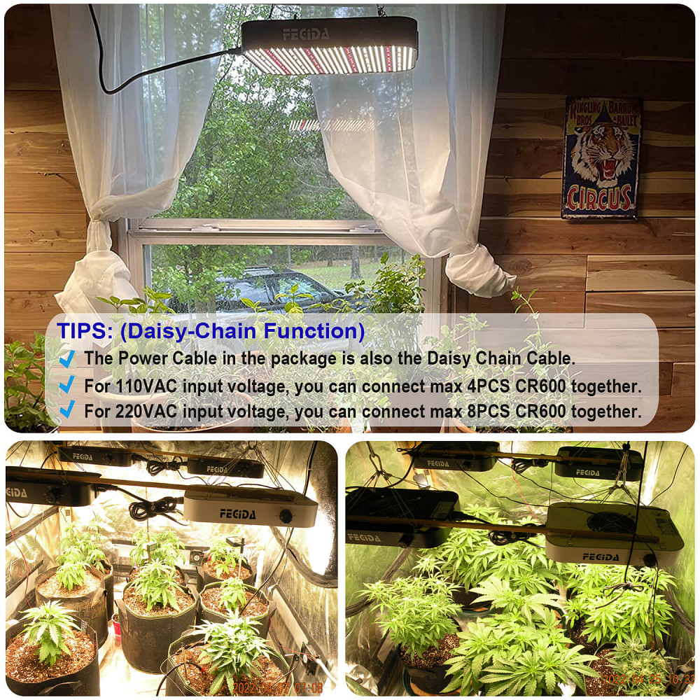 Фітолампа світлодіодне світло для вирощування FECiDA GL-CR600 Луцк - изображение 2