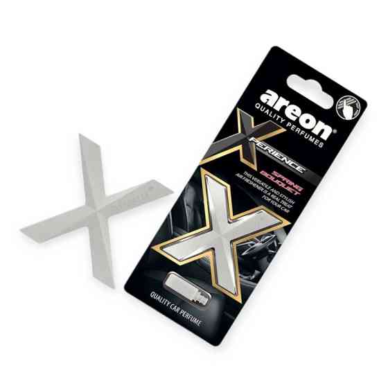 Ароматизатор на обдув буква x areon xperience 