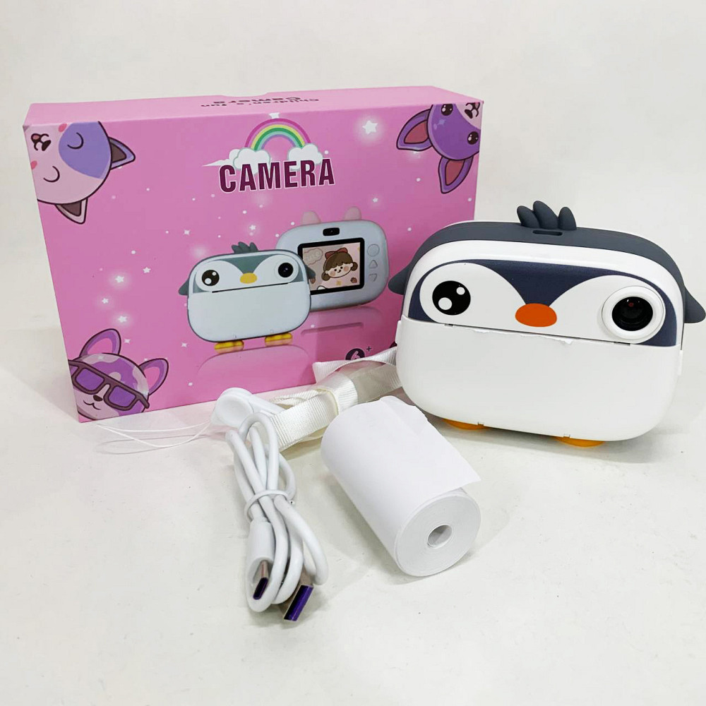 Детская фотокамера с термопечатью, Детский фотоапарат селфи с печатью фотографий, Мини-камера для детей DE-48 Львов - изображение 7