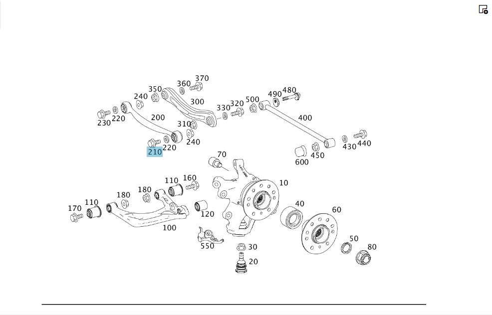 Mercedes-Benz  N000000003840 Гранова головка ML W164 R-class short W251 ML/GLE W166 GLE Coupe C292 AMG GT Coupe С192 SL R232 GL X164 GL/GLS X166 R-cla Одеса - фото 3