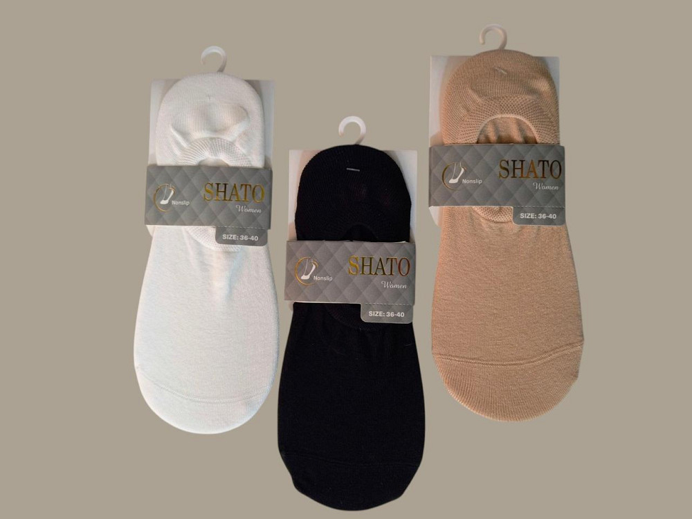 Следки женские белые SHATO Womens liner socks art.020 Киев - изображение 1