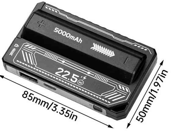 Powerbank на 21700 PD 20w Type C ,  5000 Mah QC 22.5w USB A Liitokala. Киев