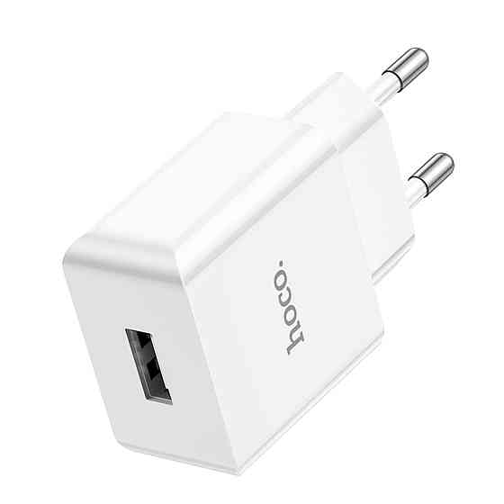 Мережевий зарядний пристрій HOCO C106A Leisure single port charger White Київ