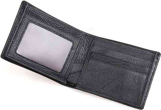 Гаманець чоловічий Vintage 14452 шкіряний Чорний Київ