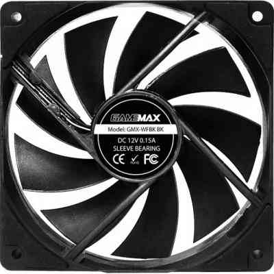 Кулер до корпусу Gamemax GMX-WFBK-BK Вінниця