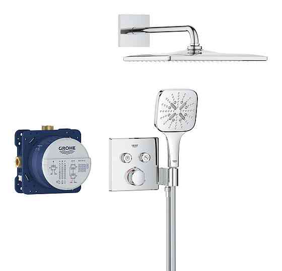 Душова система прихованого монтажу з термостатом Grohe Grohtherm SmartControl (34865000) Киев