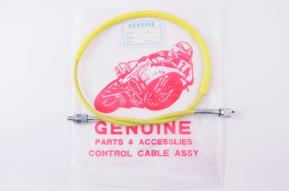 Трос спидометра Zongshen, Лифан 125/150 (уп.1шт, желтый) Мукачево - изображение 1