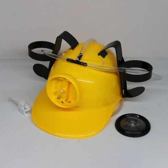 Шолом МНСника з ліхтарем для пива жовтий Вінниця - фото 4