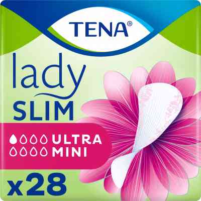 Урологические прокладки Tena Lady Slim Ultra Mini 28 шт. (7310791247649/7322541116082) Винница