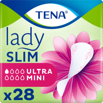 Урологические прокладки Tena Lady Slim Ultra Mini 28 шт. (7310791247649/7322541116082) Винница - изображение 1