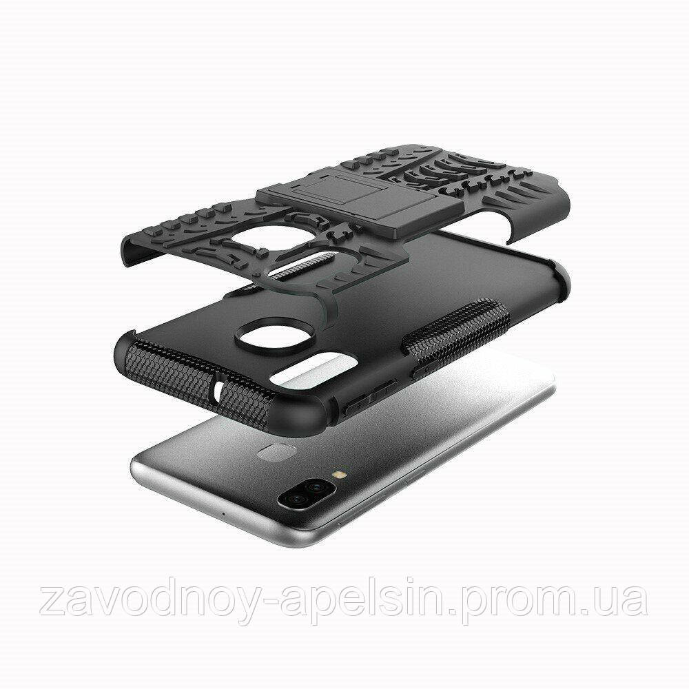 Samsung A40 A405 протиударний чохол Hybrid Одеса - фото 3