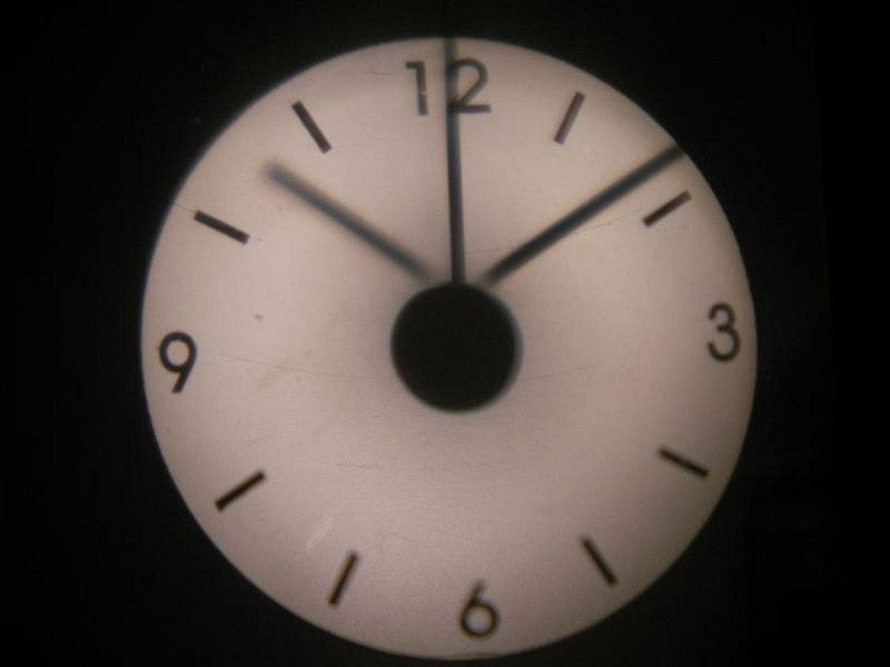 Годинник проекційний прозорий 18х18 см Ровно - изображение 2