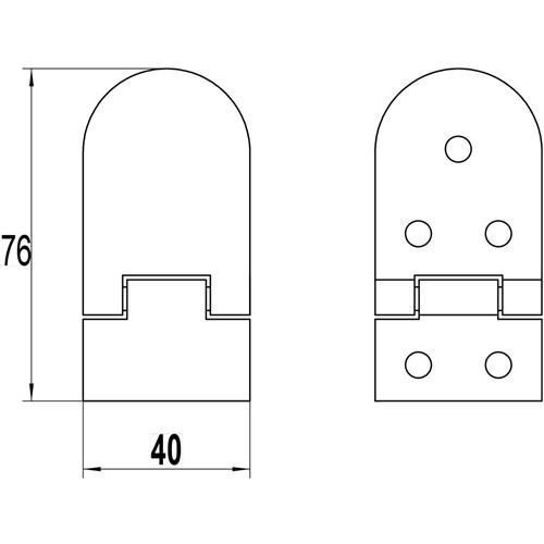 Петля Нержавейка 76Х40 Киев - изображение 3