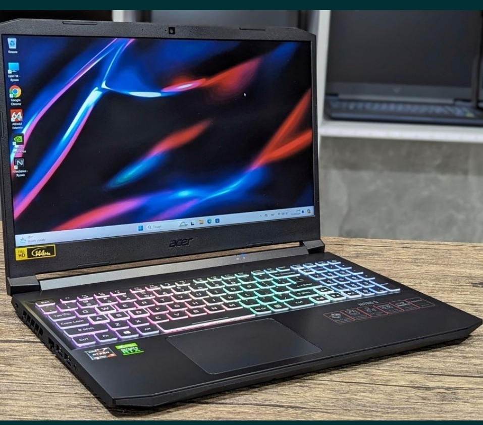 Ноутбук: ASER NITRO 5 144Hz./ Ryzen 5 5600 H / 32Gb / 1TB SSD / RTX 3070 Харьков - изображение 1