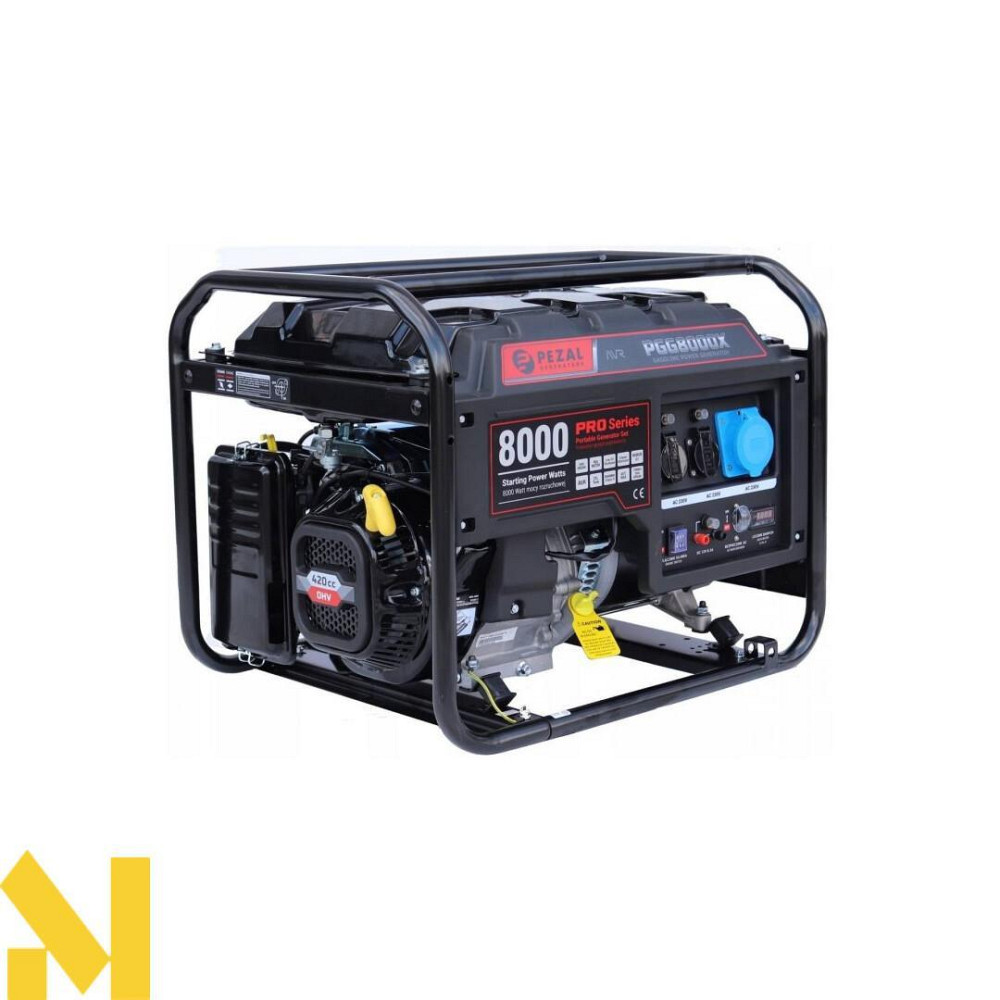 Генератор бензиновый PEZAL PGG8000X 6 кВт Коломыя - изображение 2