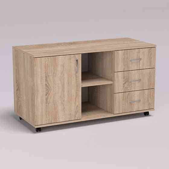 Тумба офисная ТМО-1, Дуб Сонома, 1100/480/620 Львов