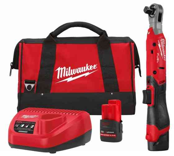 Гайковерт-тріскачка кутовий компактний акумуляторний безщітковий 1/2'' MILWAUKEE, M12 FIR12G2-252B, 108Нм Одеса
