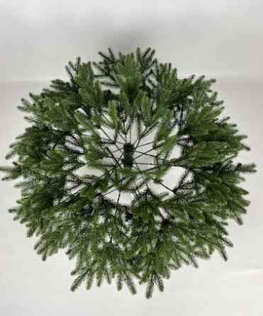 Штучна пухнаста ялинка Еліт (висота 2.30 м) лита (Зелена) Київ