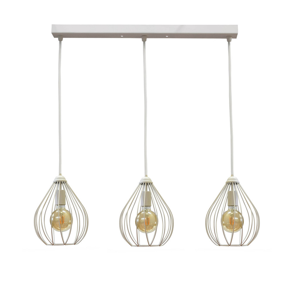 Світильник підвісний крапля 3 плафона Kaplya NL 2229-3W Київ - фото 1