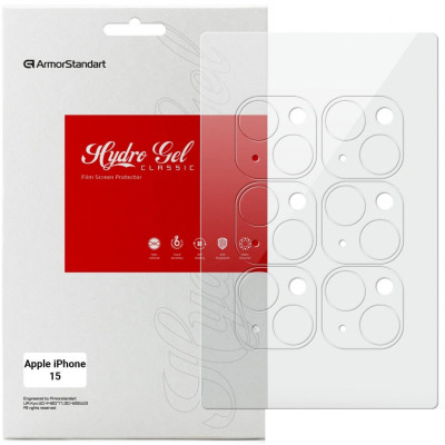 Плівка захисна Armorstandart for Camera Apple iPhone 15 6 pcs (ARM72554) Вінниця - фото 1