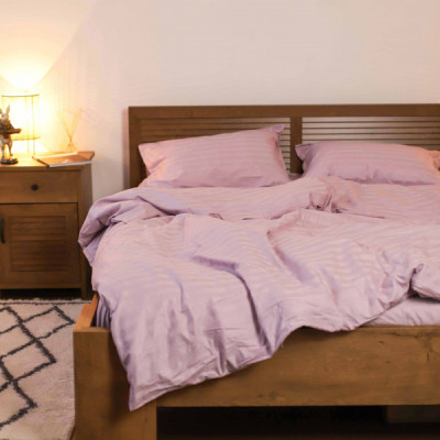 Постільна білизна Tiare 71 Сатин Страйп Кольоровий полуторний (71_Stripe_pl) Вінниця - фото 7