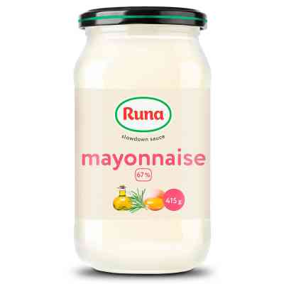 Соус Руна Майонез 67% жиру 415 г (4820015948441) Вінниця