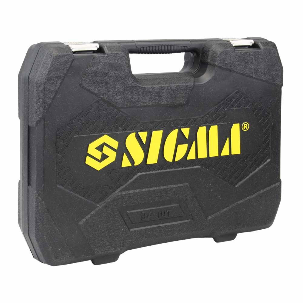 Набір насадок торцевих і біт 1/4", 1/2" 94шт CrV mid SIGMA (6003761) Київ - фото 3