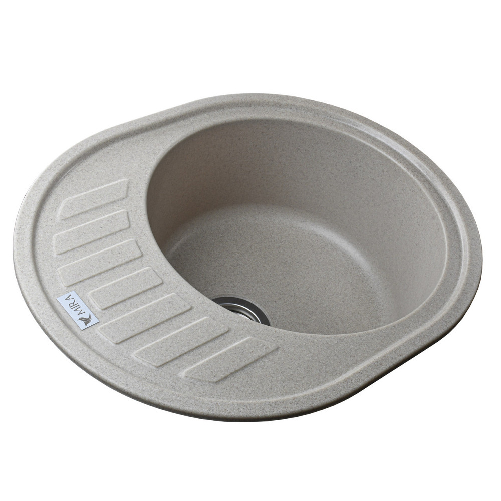 Гранитная мойка Mira ARNICA бежевый 620 х 500 мм (000028909) Киев - изображение 2