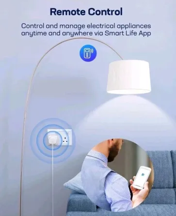 Розумна розетка TECKIN SP23 Wi-Fi 2 шт, керування через смартфон, Google Home, Amazon Alexa, таймер, White Київ