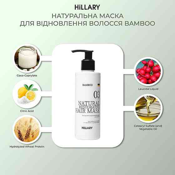 Комплекс HBS Перезагрузка Hillary Hair Body Skin Rebooting Киев