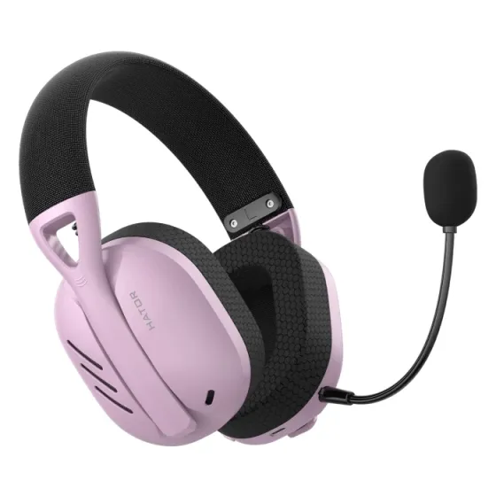 Наушники Hator Hyperpunk 2 Wireless Tri-mode Black/Lilac (HTA-859) Киев