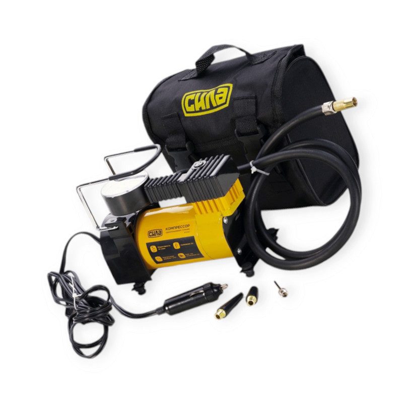 Компресор 7атм/35л/1м шланг/прик/сумка 900401 Мукачево - фото 1