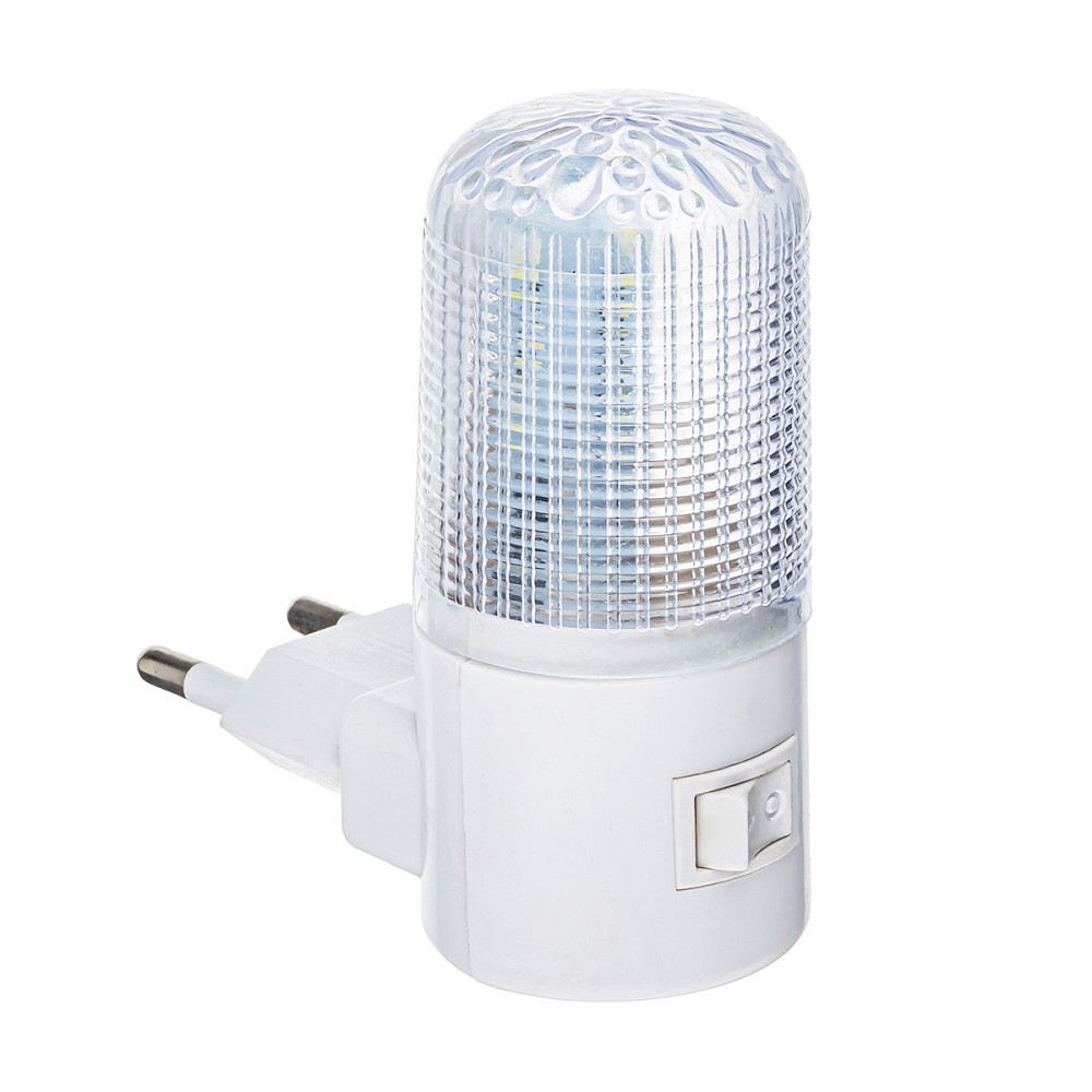 Ночник LED в розетку с выключателем Белый Пимп Днепр - изображение 1