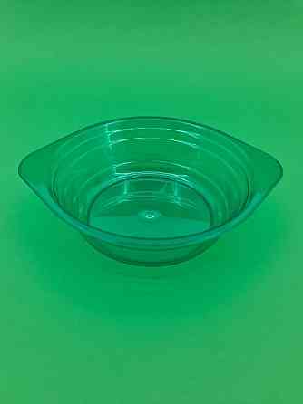 Миска одноразова 500мл Склоподібна Юніта зелена 10 шт Харків