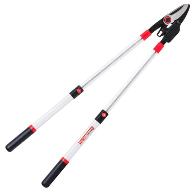 Сучкоріз садовий для обрізки гілок, 700-1030 мм, храповий механізм, телескопічні ручки INTERTOOL FT-1118 Київ - фото 3