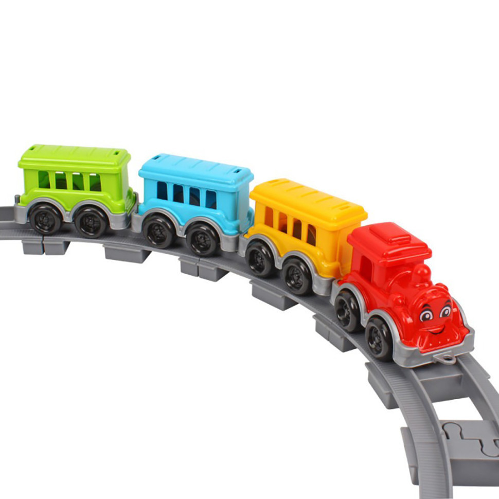 Детский игрушечный набор железная дорога 0914TXK 16 деталей Винница - изображение 3