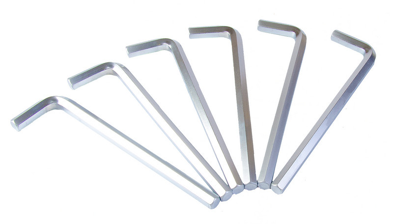 MASTERTOOL Ключ шестигранний MASTERTOOL Long Arm CrV 12,0 мм 44×195 мм набір 6 шт 75-0012 Коломия - фото 1