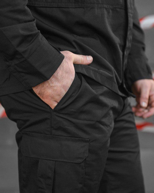 Тактичний костюм guard чорний НП5230 Одеса - фото 8