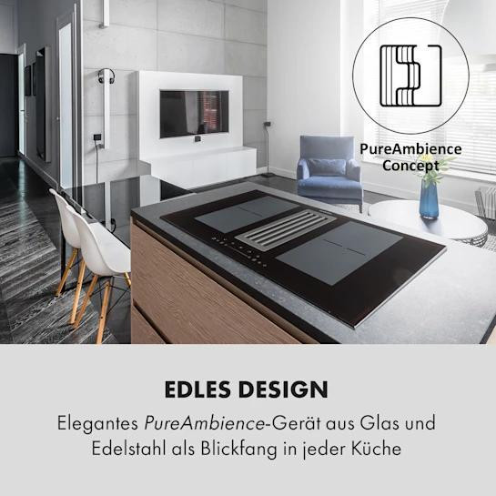 Індукційна плита Full House Down Air System + витяжка Klarstein Німеччина Рівне - фото 8