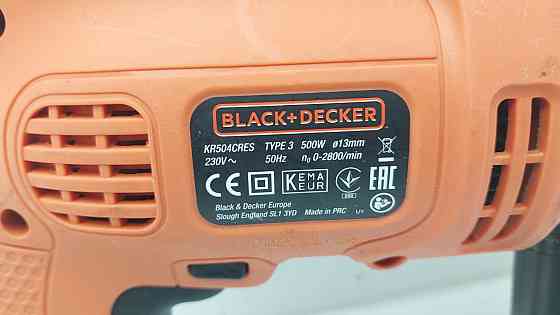 Ударний дриль Black Decker KR504CRES (Б клас) Луцьк
