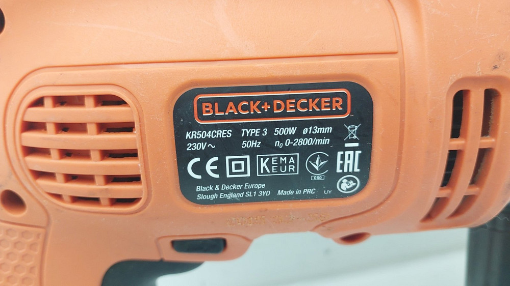Ударний дриль Black Decker KR504CRES (Б клас) Луцьк - фото 3