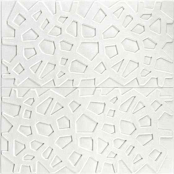 Самоклеюча декоративна настінно-стельова 3D панель 700х700х6,5мм Павутина (115) SW-00000007 Дніпро