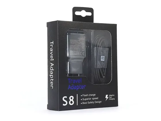 Зарядное устройство 220В с USB-кабелем - Type-C Fast Charger 15Вт Samsung S8 Киев