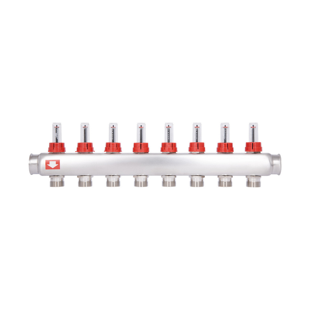 Колектор із витратомірами Thermo Alliance Standart 1" 8 виходів SD0048 Київ - фото 4